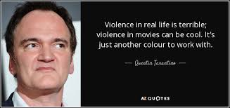 He is the only child of connie mchugh, who is part cherokee and part irish, and actor tony tarantino, who left the family. Quentin Tarantino Quote Violence In Real Life Is Terrible Violence In Movies Can