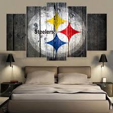 If you're looking for traditional home decor that leans between bohemian, romantic and slightly preppy, this sight is for. Sport Pittsburgh Steelers Logo Paintings Wall Art Home Decor Picture Canvas Painting Calligraphy For Living Room Bedroom Canvas Painting Painting For Living Roompainting Wall Art Aliexpress
