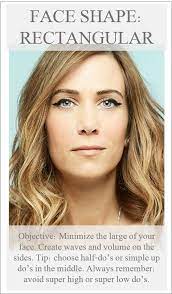 Rectangle Face Shape Do S Long Face Shapes Rectangle Face Shape Face Shapes