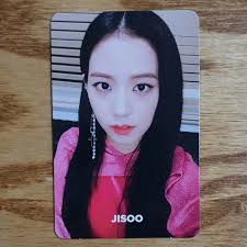 BLACKPINK Photocard Jisoo Jisoo Official Photocard BlackPink 1st Mini Album  Square Up Kpop Genuine