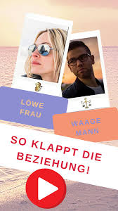 Wenn jemand mit dem wassermann mann und seinen schnellen gedankengängen auf augenhöhe steht, dann ist es sicherlich die waage frau. Waage Mann Lowe Frau Liebe Und Partnerschaft Lowe Frau Frau Deutsche Sanger