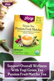 Green Tea Passion Fruit Matcha Tea Yogi Tea Passion Fruit Benefits Health Tea Yogi Tea