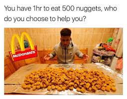 Chicken Nuggets Is Like My Family 9gag