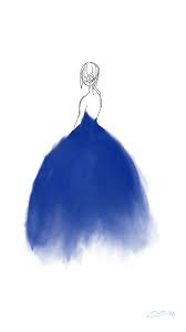 Alone Girl In Blue Sketches Blue Girl Colors Water Color Drawing Design الوان Alone Girl Sketches Drawings