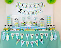 Dashing little man baby shower ideas: Little Man Mustache Bash Baby Shower Party Ideas Photo 1 Of 21 Catch My Party