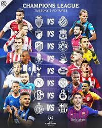 Uefa Champions League Tuesday Fixtures Best Of Uefa European Championship