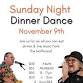 Sunday Night Dinner Dance – Live music by The Hoffmans event image