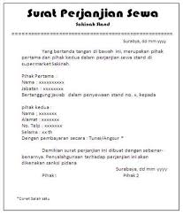 Surat perjanjian harus ditandatangani oleh kedua belah pihak di atas. Contoh Surat Perjanjian Sewa Bilik Simple