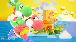 Yoshi's Crafted World: corta, recorta, e une a família – Rubber Chicken