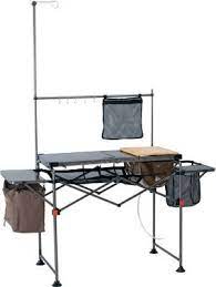 When autocomplete results are available use up and down arrows to review and enter to select. Take Camp Cuisine To A Whole New Level Of Convenience When You Set Up Our Deluxe Camper S Kitchen Powder Coated Steel F Camping Table Camping Bed Camp Kitchen