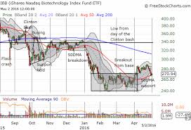 Ishares Nasdaq Biotechnology Etf Clings To Support