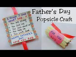 Whether your dad's obsessed with mowing the lawn or prefers to relax next to the yeti cooler, we've got the perfect gift for you to give him. Best Gift Idea For Father S Day Father S Day Popsicle Craft Father S Day Gift Idea For Kids Y Kids Fathers Day Crafts Father S Day Diy Diy Father S Day Gifts