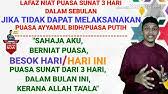Maka pada halaman ini kami akan jelaskan secara ringkas yang mudah difahami. Lafaz Niat Puasa Sunat Hari Isnin Rumi Mudah Youtube