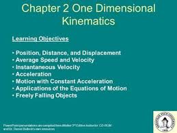 Chapter 2 One Dimensional Kinematics Acceleration Graphs Positivity Graphing