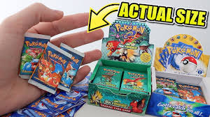 They work very well as bribes to get kids to clean their rooms. World S Smallest Pokemon Card Packs Opened Youtube
