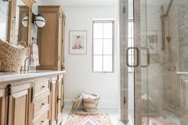 Shop luxury bathroom accessories online. Modern Boho Bathroom Renovation Reveal The Leslie Style