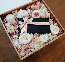 Flower Box Ideas Gift Google Search Flower Box Gift Floral Gifts Bouquet Box