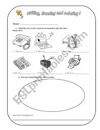 Means Of Communication Worksheet Means Of Communication Sight Words Printables Vocabulary Worksheets