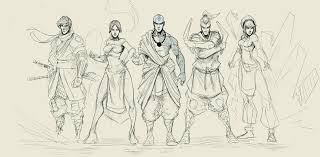 Og Team Avatar Full Wip 2 By Sketchydeez Team Avatar Avatar Aang Avatar
