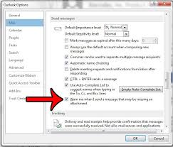 Click the default reminder time: How To Enable The Attachment Reminder In Outlook 2013 Solve Your Tech
