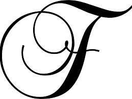 letter f wall decal lettering letter f cursive letter f