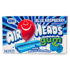 Dollartree Com Bulk Airheads Blue Raspberry Flavored Gum 14 Ct Packs Airheads Candy Blue Raspberry Sugar Free Gum