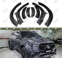 Half Carbon Fiber Fender Flare Wheel Arch Bodykit Fits Benz GLS63 AMG X167  2021+ | eBay