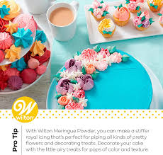 Meringue powder may be the gold standard for royal icing, but you can make a beautifully smooth alternative with egg whites instead. Buy Wilton 8 Oz Meringue Powder Egg White Substitute 3 Pack Online In Italy B07d9z7zpv