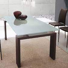 Maybe you would like to learn more about one of these? Dining Table With Rectangular Top Made Of Matte Glass Tonin Casa Luxury Furniture Mr