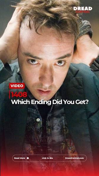 1408, based on Stephen King's short story, has four different endings  across its various releases. , The theatrical cut has Mike surviving the  fire and reconciling with his wife after hearing their ...