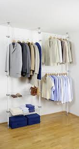 Offener Kleiderschrank Kleideraufbewahrungssystem Teleskop Garderobe Garderobensystem