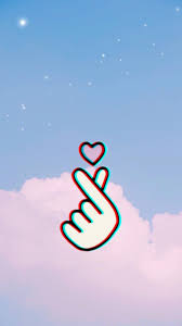 Finger heart glowing led art piece kpop korean kawaii bts twice blackpink. Finger Heart Wallpapers Wallpaper Cave