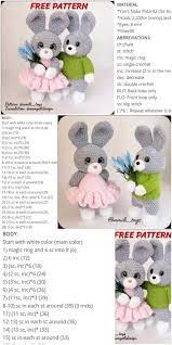 Amigurumi Velvet Rope Bunny Crochet Kostenlose Anleitung Crochet Msa Plus Amigurumi An In 2020 Crochet Bunny Pattern Amigurumi Free Pattern Crochet Toys Patterns