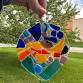 Fused Glass Hot Air Balloons