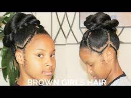 Youtube Natural Hair Cornrows Protective Styles Kids Hairstyles Black Women Braids Girls Bro Natural Hair Styles Natural Cornrow Hairstyles Hair Styles
