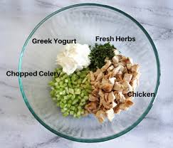 Greek Yogurt Chicken Salad With Herbs Five Ingredients Add the cooled vegetables with their liquid to a blender. greek yogurt chicken salad with herbs