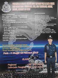 Syarat kelayakan inspektor polis 2020. Pengambilan Anggota Umno Bahagian Besut Official Facebook