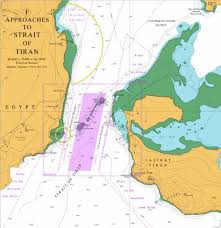 F Approaches To Strait Of Tiran Marine Chart Sa_0801_6