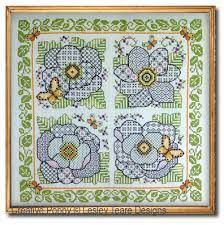 Maybe you would like to learn more about one of these? Lesley Teare Designs Four Blackwork Flowers Cross Stitch Pattern