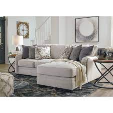 Benchcraft Dellara Casual 2 Piece Sectional With Right Chaise Value City Furniture Sect Small Sectional Sofa Cheap Living Room Furniture Mattress Furniture