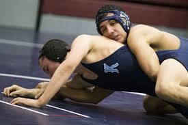 WRESTLING: District 9-6A throws down