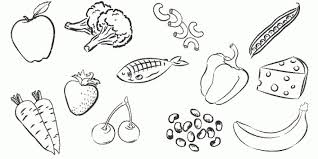 Snacks Coloring Pages Getcoloringpages Throughout Healthy Food Coloring Pages Pertaining To Current Hou Healthy Food Pictures Food Coloring Pages Food Pictures