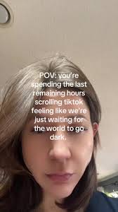The ultimate doomscroll. How does it feel simultaneously depressing,  nostalgic, infuriating, bittersweet, and apocalyptic all at once?  #tiktokban #fyp #byebyetiktok