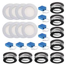 Whilst every effort has been made in building this calculator, we are not to be held liable for any damages or monetary losses arising out of or in connection with the use of it. Trenz By Liteline Thinled Recessed Lights 4 In Round White 8 Pack Tlslm4cct590 8 Reno Depot