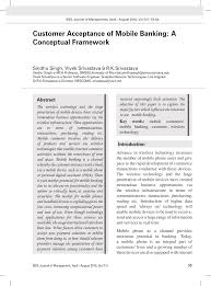 Learn about bankers acceptances with free interactive flashcards. Pdf Customer Acceptance Of Mobile Banking A Conceptual Framework