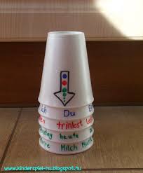 Kinderspiel Plus Satzglieder Becher Satzglieder Grundschule Deutsch Kinder