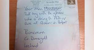 When writing a letter to england, the recipient's information goes on the bottom left of the envelope rather than the center. Can You Send Mail In Ireland With The Address And Name Info In Irish Quora