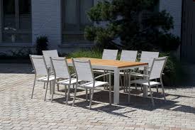 Salon de jardin leroy merlin amiens. Salon De Jardin Eze Aluminium Brun Marron 8 Personnes