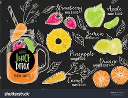 Juice Menu Placemat Drink Restaurant Brochure Dessert Template Design Vintage Creative Beverage Template W Juice Menu Restaurant Brochures Creative Beverages