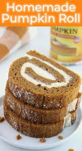 Homemade Pumpkin Roll Recipe Pumpkin Roll Homemade Pumpkin Pumpkin Cake